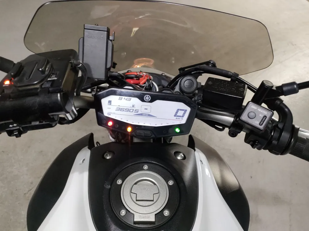Yamaha MT-07 2014, белый, фото 5