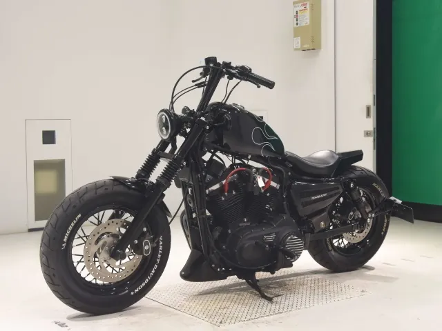 Harley-Davidson XL1200X 2013, чёрный, фото 4