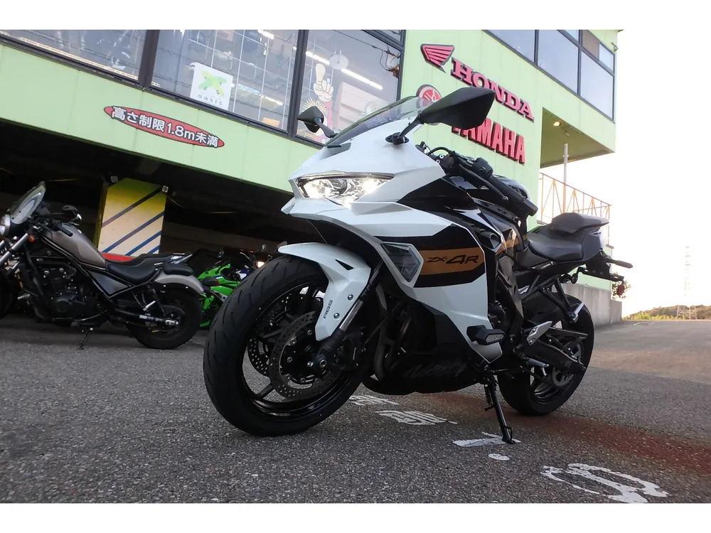 Kawasaki ZX-4R SE 2026, white/black, фото 16