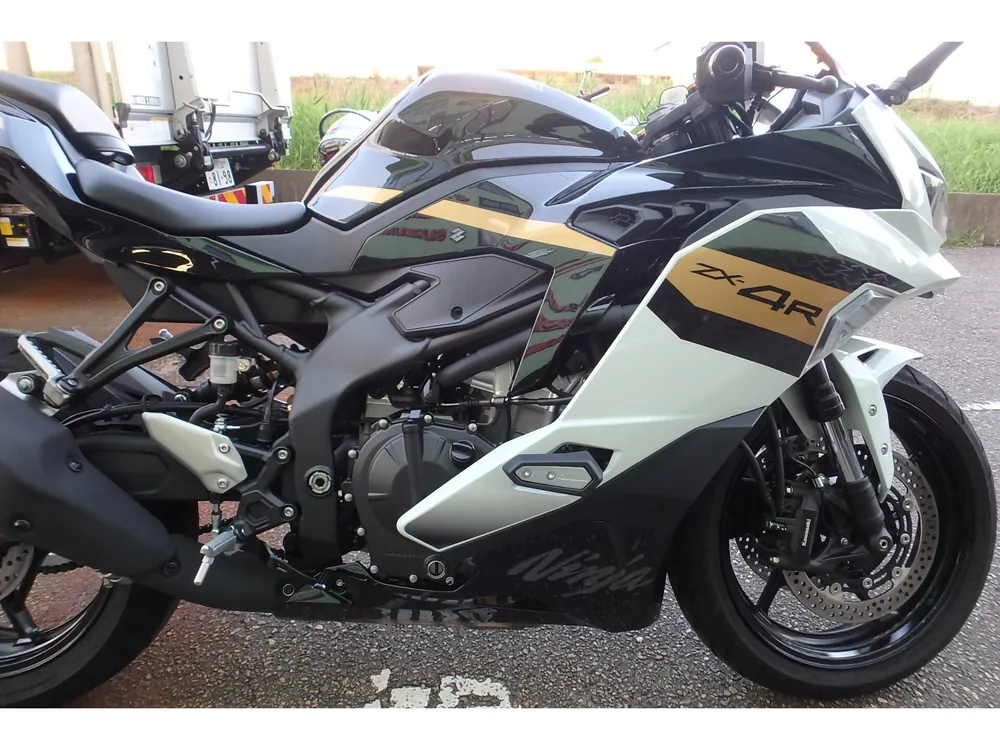 Kawasaki ZX-4R SE 2026, white/black, фото 5