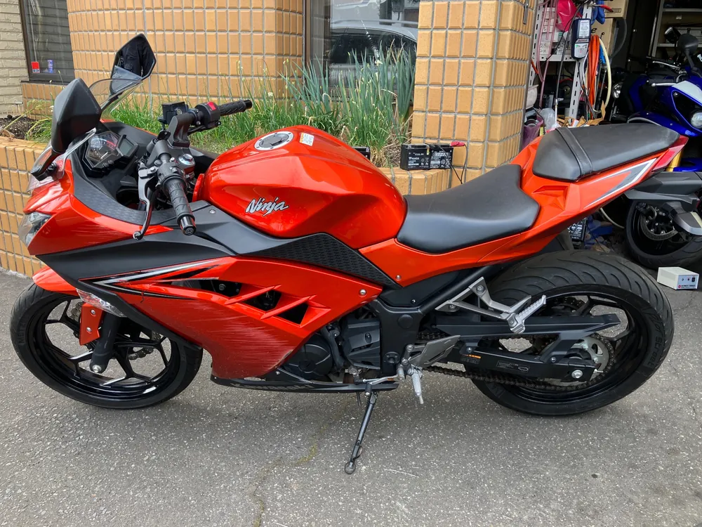 Kawasaki Ninja 250, оранжевый, фото 5