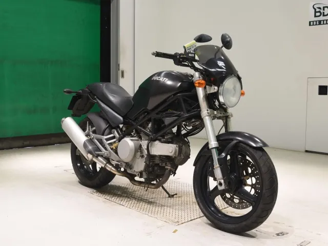 Ducati Monster 400 2002, matt black, фото 3