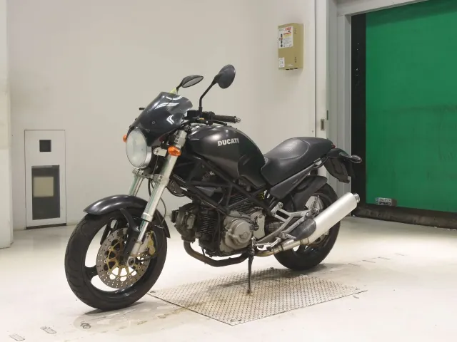 Ducati Monster 400 2002, matt black, фото 4
