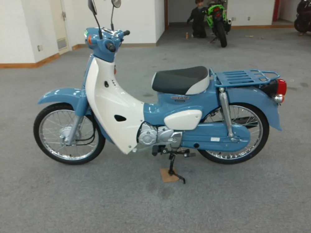 Honda Super Cub 2006, синий, фото 2