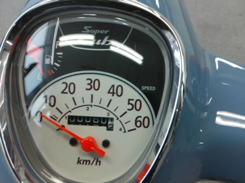 Honda Super Cub 2006, синий, фото 3