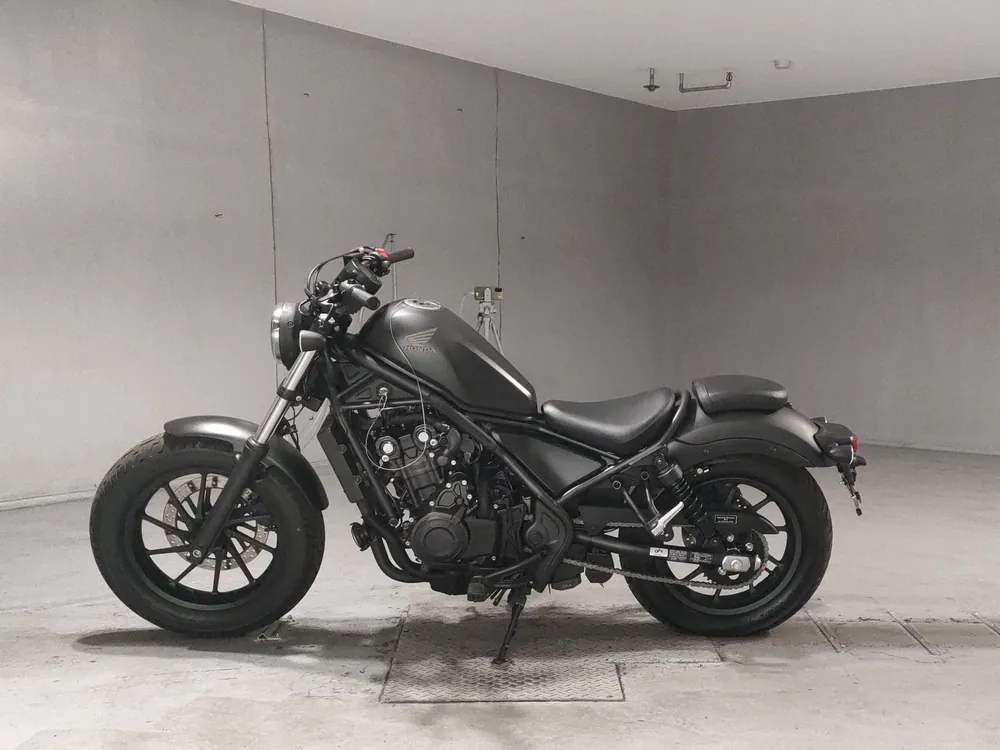 Honda Rebel 500 2026, чёрный, фото 2