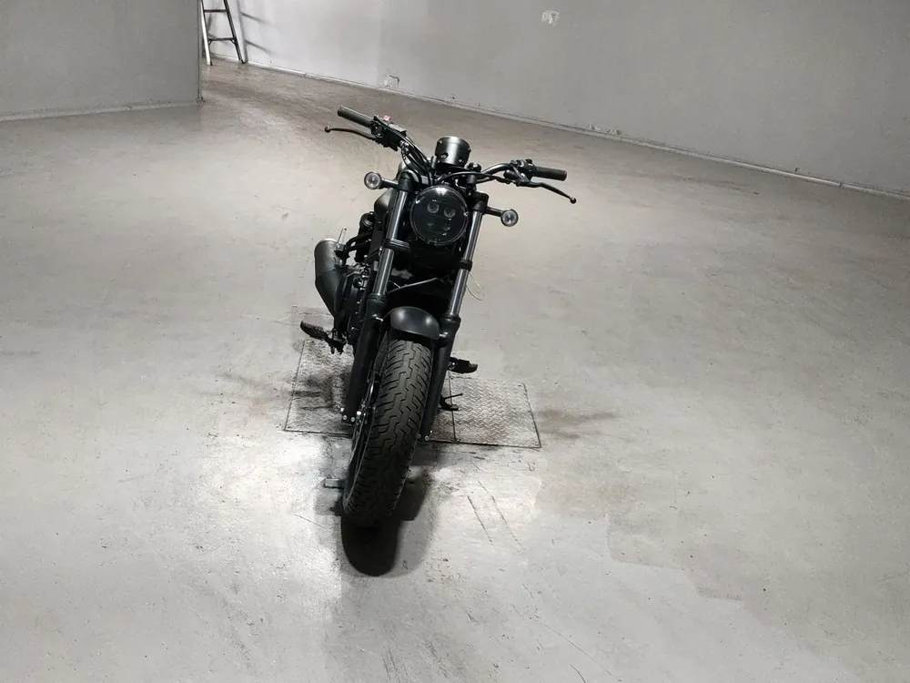 Honda Rebel 500 2026, чёрный, фото 3