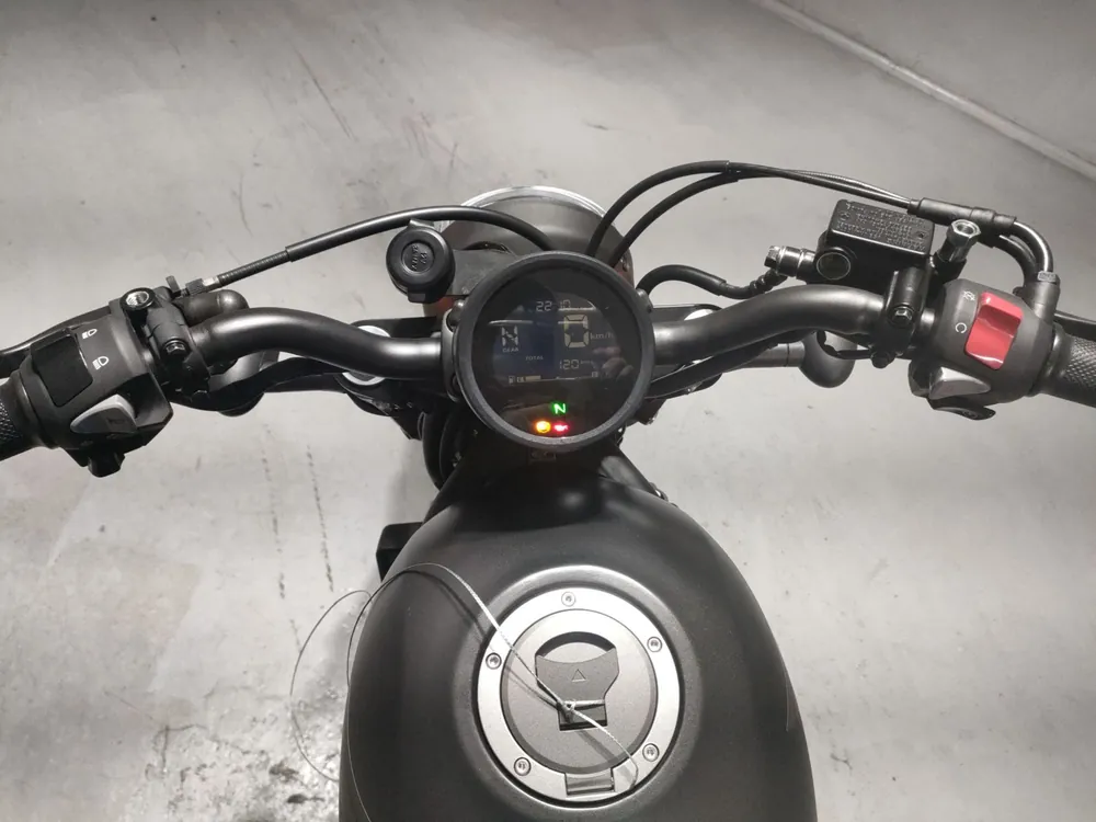 Honda Rebel 500 2026, чёрный, фото 5