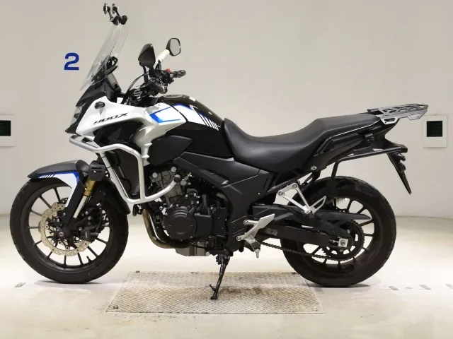 Honda CB400X, белый, фото 2