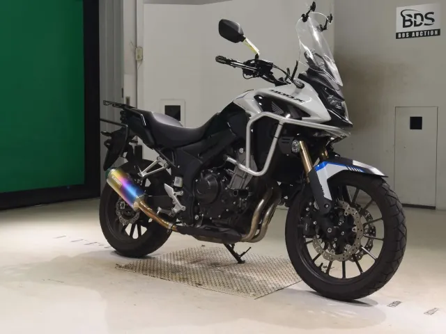 Honda CB400X, белый, фото 3