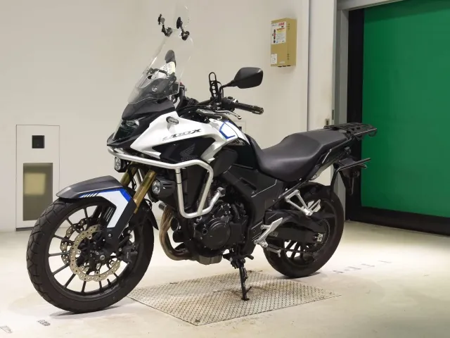 Honda CB400X, белый, фото 4