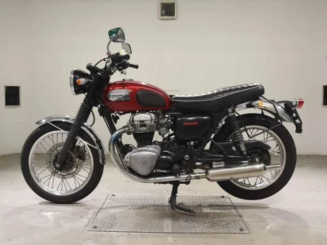 Kawasaki W400 2007, red | black, фото 2