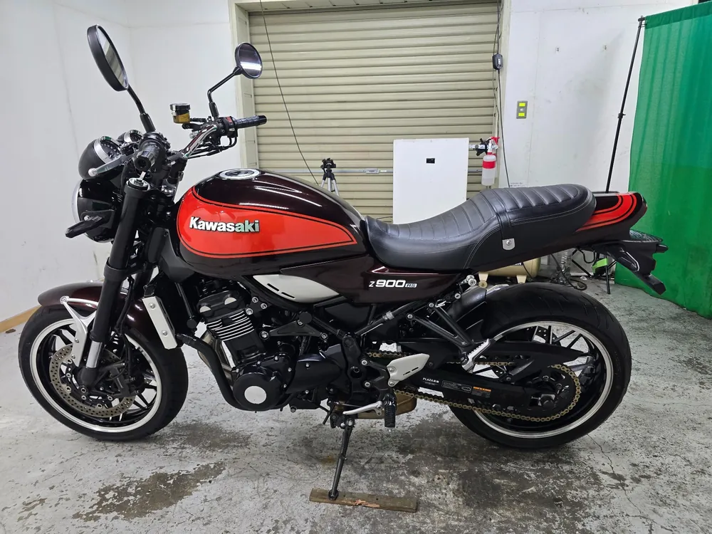Kawasaki Z900RS 2018, light brown / orange, фото 5