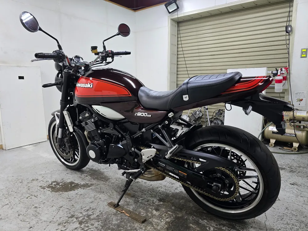 Kawasaki Z900RS 2018, light brown / orange, фото 6