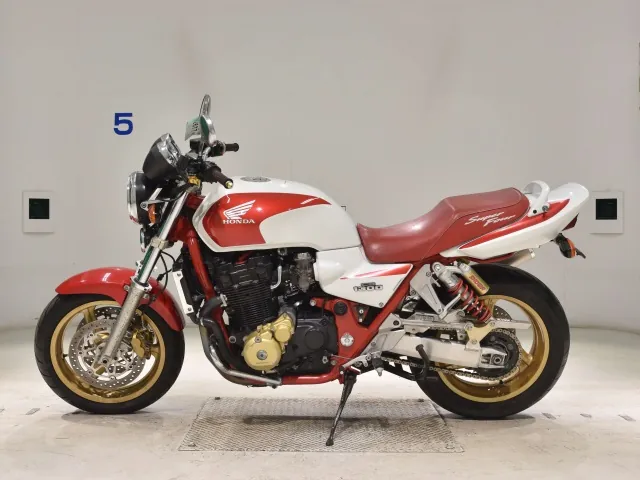 Honda CB1300SF 2001, белый, красный, фото 2
