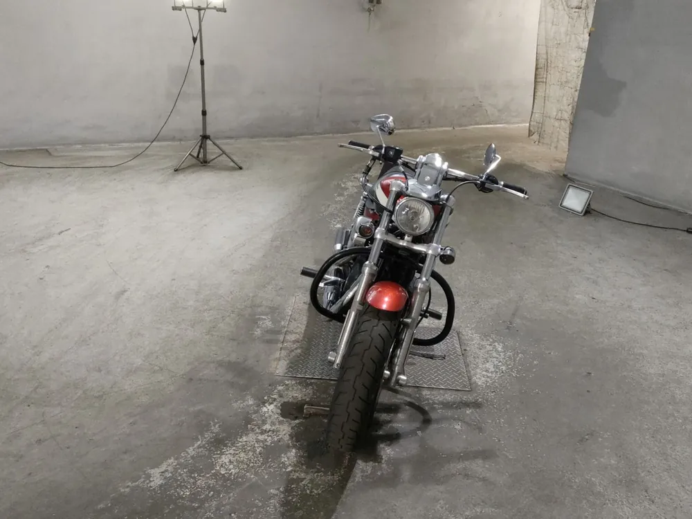 Harley-Davidson XL1200CA 2013, black / orange, фото 3
