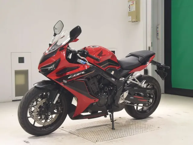 Honda CBR650R 2023, красный, чёрный, фото 4