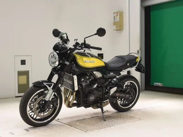 Kawasaki Z900RS 2024, зелёный, фото 4