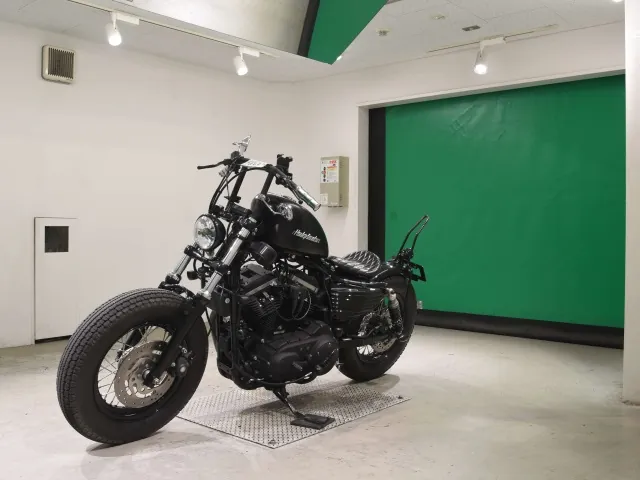 Harley-Davidson XL1200X 2012, чёрный, фото 4