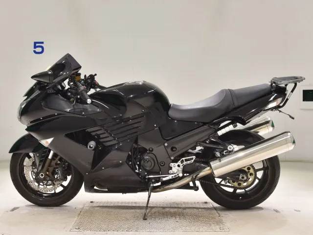 Kawasaki ZZR1400 2006, чёрный, фото 2
