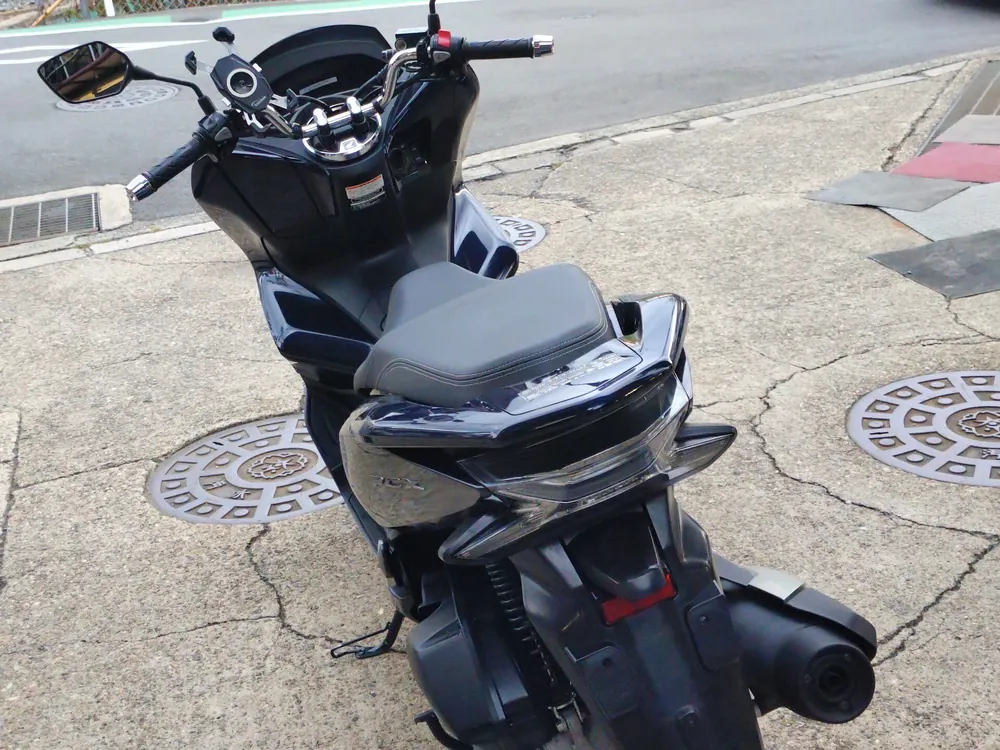 Honda PCX, navy blue, фото 8