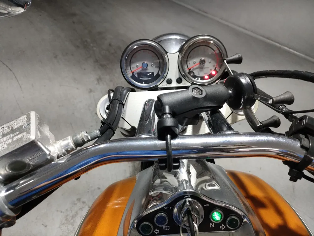 Kawasaki Vulcan 1500 2001, оранжевый, фото 5