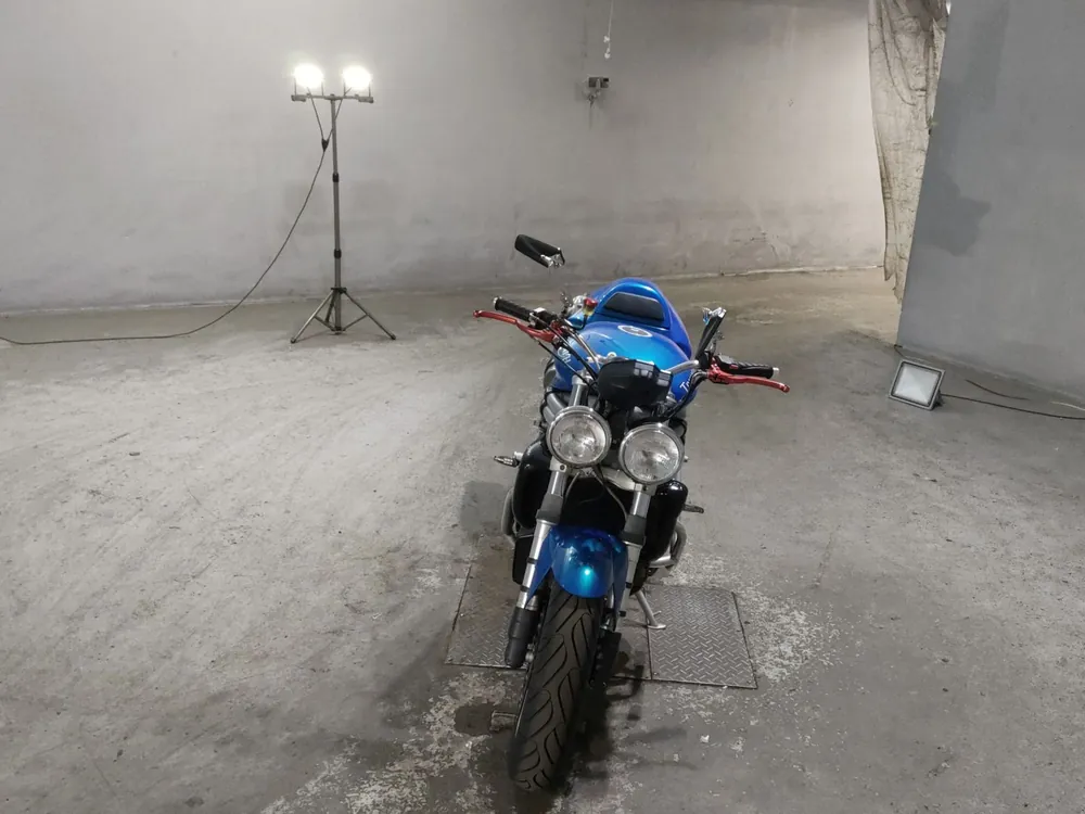 Triumph Speed Triple 2002, синий, фото 3