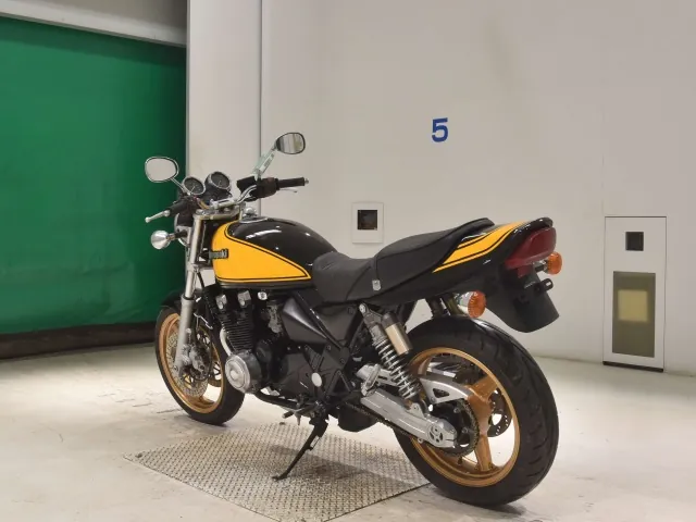 Kawasaki Zephyr 400 2000, black | yellow, фото 6