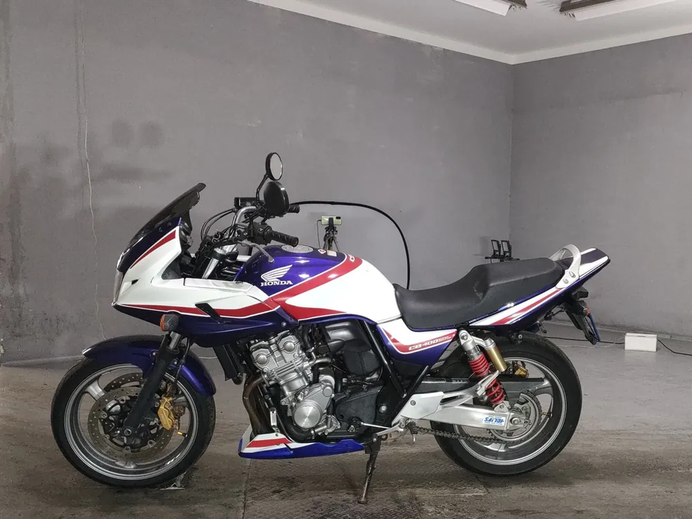 Honda CB400SB 2008, белый, синий, фото 2
