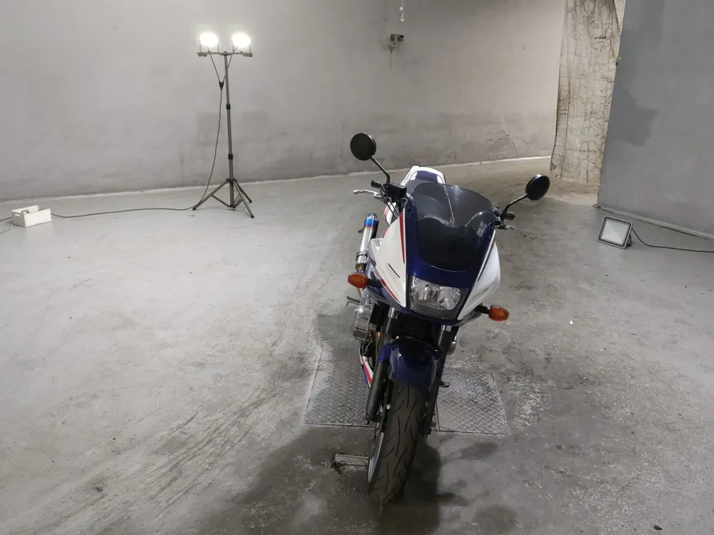 Honda CB400SB 2008, белый, синий, фото 3