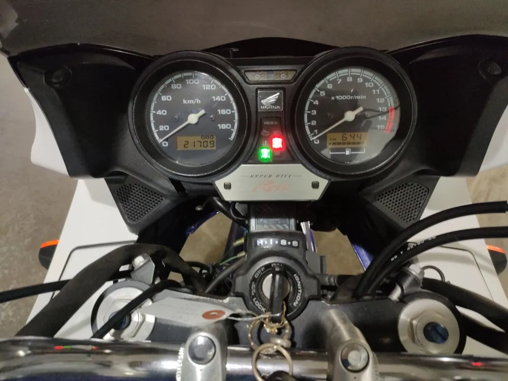Honda CB400SB 2008, белый, синий, фото 5