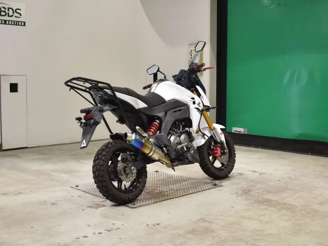 Kawasaki Z125 PRO, белый, фото 5