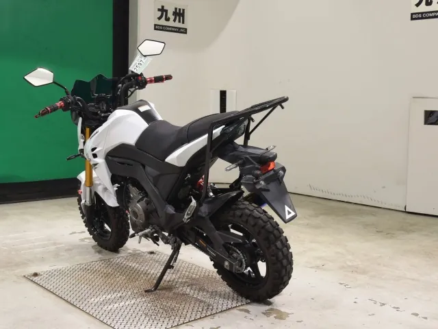 Kawasaki Z125 PRO, белый, фото 6