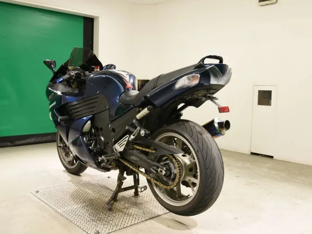 Kawasaki ZX-14 2007, navy blue, фото 6