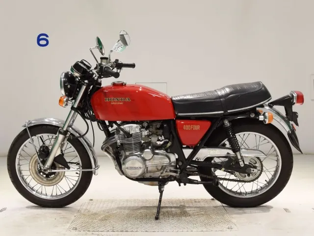 Honda CB400 2026, красный, фото 2