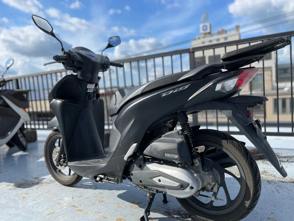 Honda Dio110-3 Basic, maddo black, фото 4