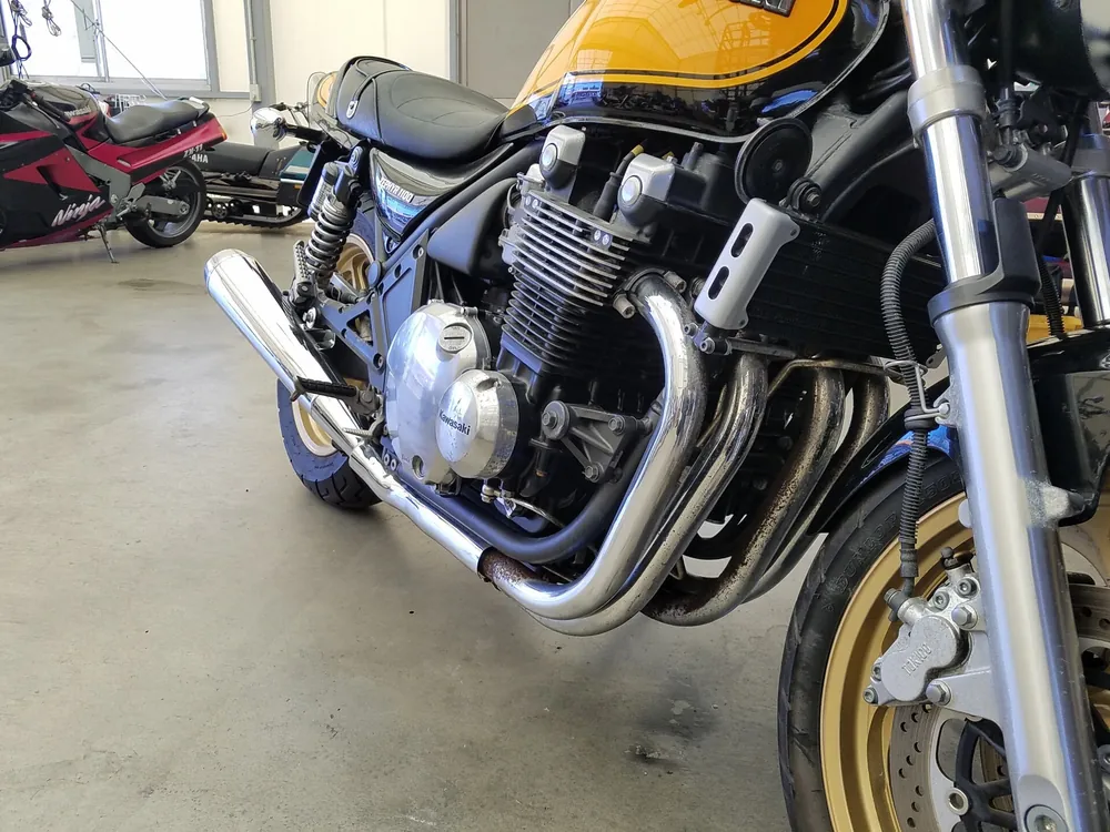 Kawasaki ZRX1100 2006, black / yellow, фото 7
