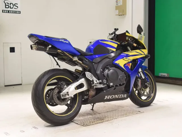 Honda CBR1000RR, синий, жёлтый, фото 5