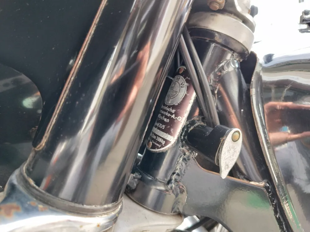BMW R75/5 1974, чёрный, фото 15