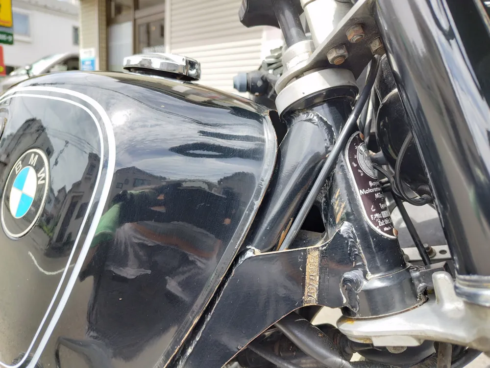 BMW R75/5 1974, чёрный, фото 16