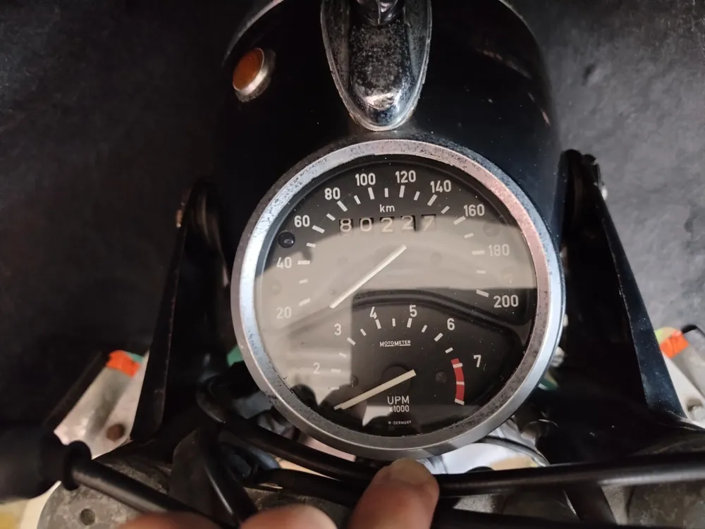 BMW R75/5 1974, чёрный, фото 4