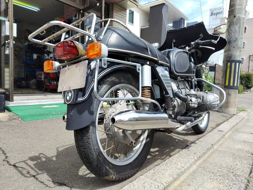 BMW R75/5 1974, чёрный, фото 5