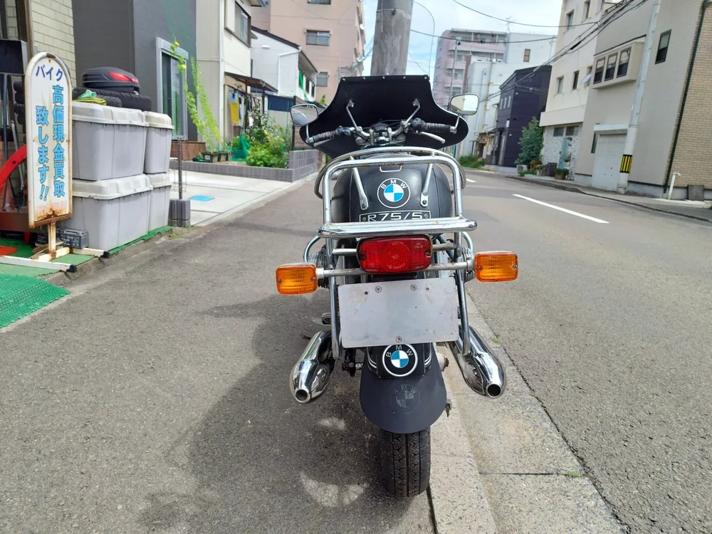BMW R75/5 1974, чёрный, фото 6