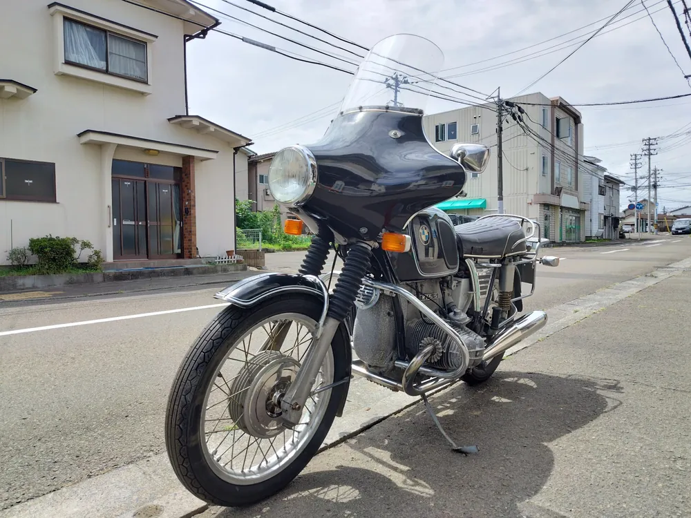 BMW R75/5 1974, чёрный, фото 8