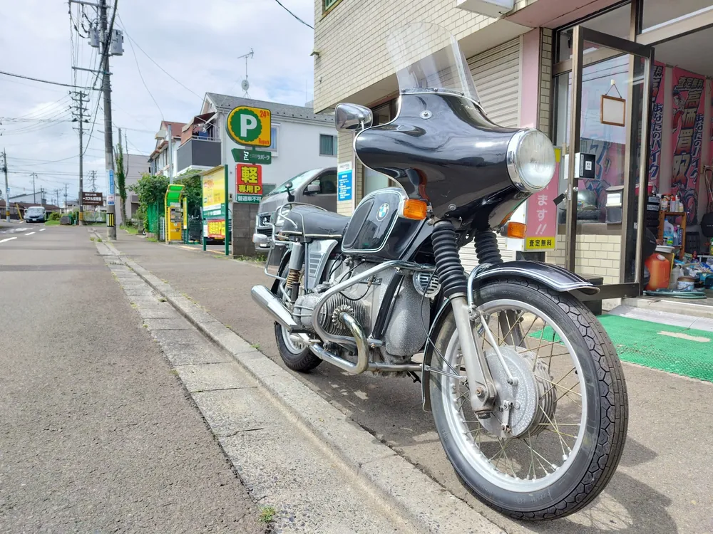 BMW R75/5 1974, чёрный, фото 10