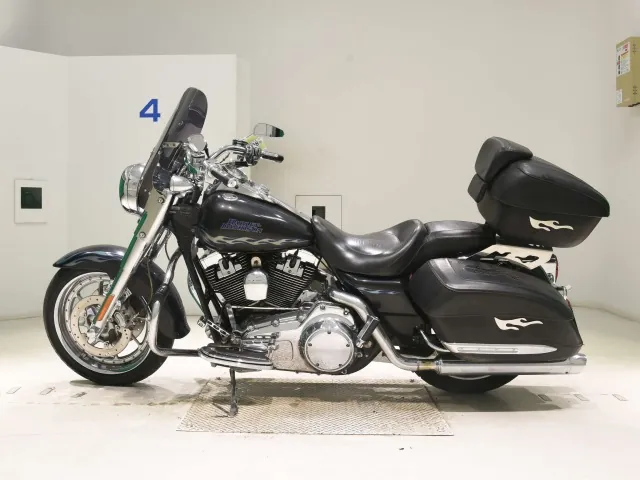 Harley-Davidson FLHR1580CVO 2007, black | blue, фото 2