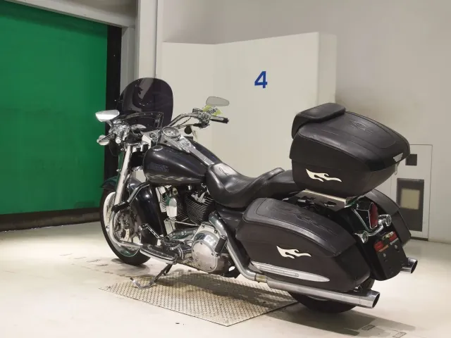 Harley-Davidson FLHR1580CVO 2007, black | blue, фото 6