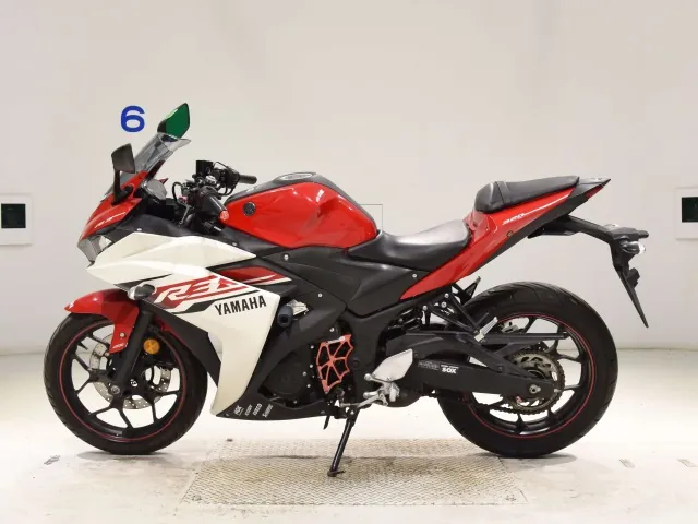 Yamaha MT-03 2015, white | red, фото 2