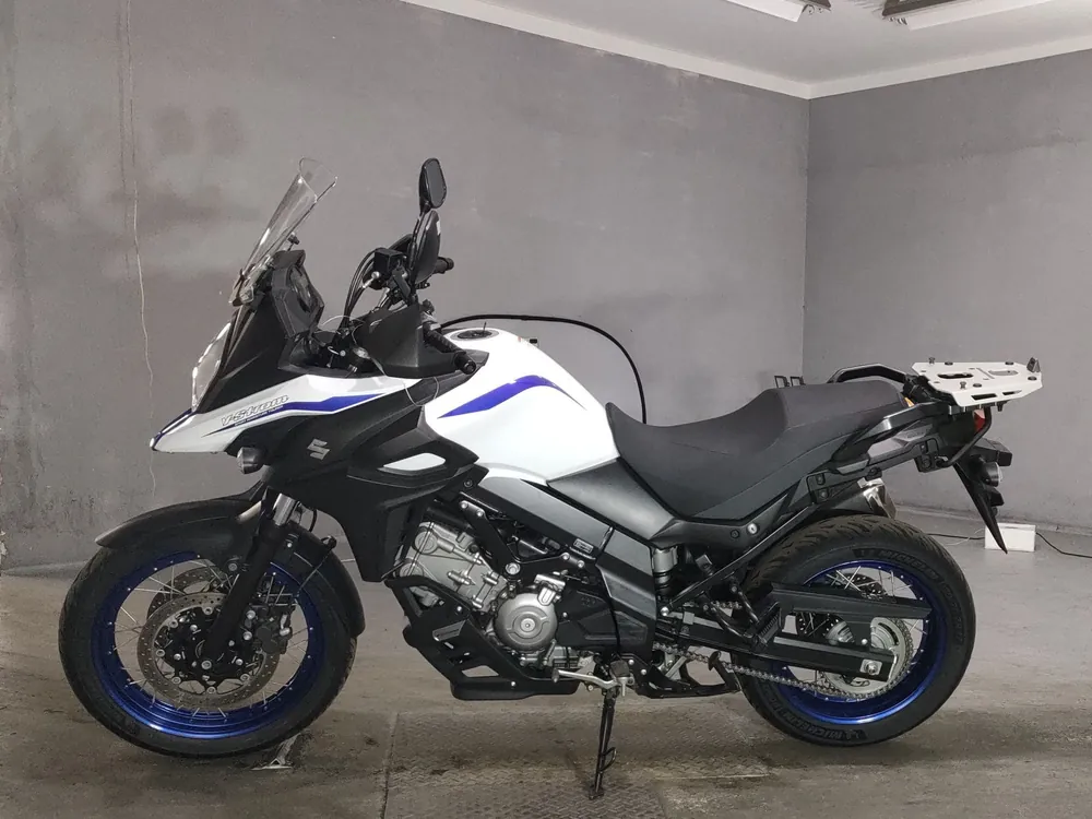 Suzuki V Strom650A 2019, белый, синий, фото 2