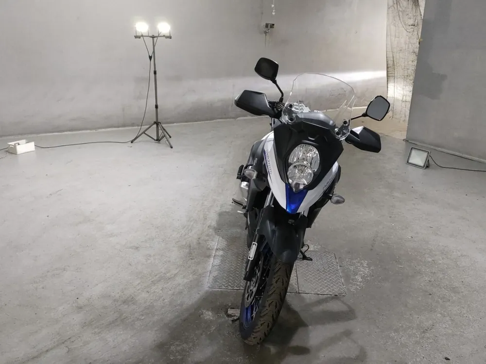 Suzuki V Strom650A 2019, белый, синий, фото 3